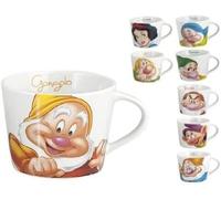 Home - Taza de café de cerámica original de Disney Blancanieves y los 7 enanitos, diseños variados/aleatorios, 1 pieza