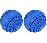 Homea, bola de lavado con bolas de cerámica, 10 cm, color azul (Paquete de 2)