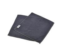 Homea, Juego de 2 paños antiestáticos Especiales para Muebles de Microfibra, 30 x 30 cm, Color Gris