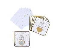 Homea, juego de 6 tarjetas de rascar Revelation + sobres de papel para niños