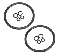 Homebrew - Kit de sellado de barril Cornelius con silicona y goma O para anillos para tapa, poste de bloqueo de bola y tubo de inmersión para proporcionar un rendimiento resistente a las fugas (B)