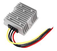 HOMELYLIFE - Reductor de tensión DC convertidor automático Buck Boost DC 9 V-40 V a 24 V 6 A regulador bajador módulo impermeable transformador para carrito de golf Club Car