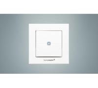 Homematic IP Smart Home 140665A0 - Pulsador de pared de doble posición, interruptor de pared, dos botones, accesorios para su Homematic IP Smart Home, uso universal, cambia actuadores y termostatos,