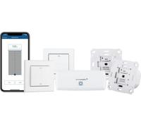 Homematic IP, kit de inicio para domótica, modelo 156450A0, para control de persianas, compatible con Wi-Fi