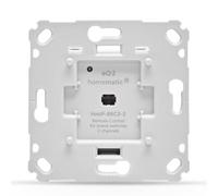 Homematic IP Pulsador de Pared para Interruptor de Marca, 2 Compartimentos