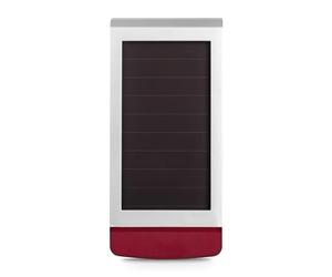 Homematic IP Smart Home 153208A0 - Sirena inalámbrica con Panel Solar y función de aplicación, Sirena inalámbrica con Panel Solar, advierte Audible, Visible y Mensaje Push, 153208A0