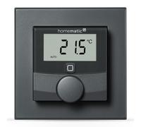Homematic IP Termostato de pared con sensor de humedad, antracita HmIP-WTH-A