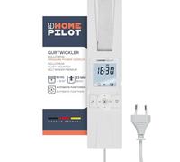 HOMEPILOT - RolloTron Premium Power | Enrollador de cinta eléctrico para control cómodo de persianas. Accesorio Smart Home - ¡también apto para instalación posterior! Capacidad carga: 60 kg