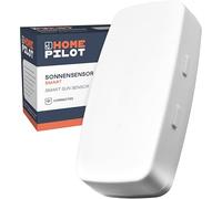 HOMEPILOT - Sensor de luz solar Smart | Control de protección solar con sensor de vibración. Controla hasta 5 dispositivos. Compatible con Gateway Premium de HomePilot
