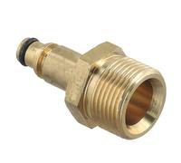 Homeponnew Adaptador de alta presión M22 de latón acoplamiento rápido para rosca K22 hasta 220 bar/3200 PSI para Lavor AR Leach Four Serie Accesorios para limpiador de alta presión