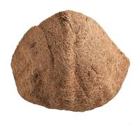 Homeponnew Cesta colgante redonda con forro de coco natural de fibra de coco para hiedra para SNAPDRAGON Chlorophytum Home Gardening Balcón Decoración (12 pulgadas)