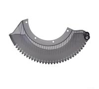 Homeponnew Conjunto de protección inferior de sierra ingletadora N027988 de repuesto para DeWalt DHS716 DWS782 DHS790 DWS779 DWS780, cubierta de escudo de seguridad de plástico, componente protector