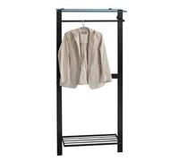 HomeTrends4You Valencia - Perchero de Pared (Cristal, 80 x 190 x 33 cm)