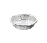 HomeVortex Bandejas de papel de aluminio grueso de 7 pulgadas para freidora de aire, bandejas desechables para hornear, a prueba de aceite, resistentes al calor hasta 660 °C para horno y parrilla