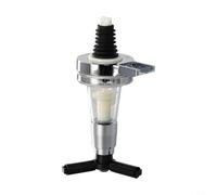 HomeVortex Cabezal dispensador de licor de montaje en pared, vertedor de vino de bar con capacidad de 25 ml, 35 ml y 45 ml, manual de goma de silicona ABS para fiesta de elaboración casera de cerveza
