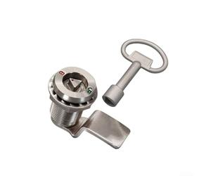 HomeVortex Cerradura de tensión telescópica triangular de acero inoxidable, cierre giratorio, caja de distribución eléctrica, puerta automotriz, altura del gabinete, plata, 26 mm/24 mm/17 mm/15 mm