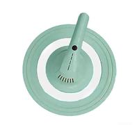 HomeVortex Cubierta de tapa de olla, con humo para ventilación eliminadora, silicona resistente al calor y borde de acero inoxidable, para utensilios de cocina de 8 a 14 pulgadas, reduce y