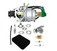 HomeVortex Kit de carburador compatible con montaje de metal para cortacésped, generadores de cortacésped, eficiencia mejorada para fácil 16100-ZE3-F12