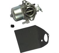 HomeVortex Kit de juntas de carburador compatible con B&S Steel Replacement Set Soporte de montaje Motor de cortacésped 19E416-0108 19E417 19E412 19F412-0136