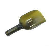 HomeVortex Pala de cebo de pesca de carpa con agujeros de drenaje, cuchara boilies profunda y gruesa para cebos granulares o polvorientos, aparejos de plástico PP ligero para pesca al aire libre