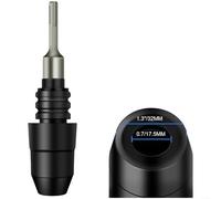 HomeVortex para SDS-PLUS a adaptador SDS-MAX, convertidor de brocas de martillo de aleación de acero, para martillos rotativos, herramienta de construcción resistente, para demolición y renovación