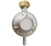 HomeVortex Regulador de presión de gas EN16129 37 mbar para Francia Bélgica Nueva Caledonia, válvula reductora de baja presión para camping, hogar, cocina al aire libre, para metal