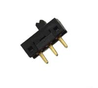 HomeVortex SSA12G Interruptor deslizante de 3 pines 2 posiciones SPDT Vertical Orificio pasante Contactos chapados en oro Resina epoxi sellada 20V 0.02A Resistencia a altas temperaturas para equipos