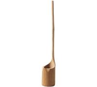 HOMOBABE Cucharón para Agua y Vino de Bambú Mango Largo, Práctico Utensilio Doméstico para Cocina, Adecuado para Scooping y Servir Líquidos Hogar