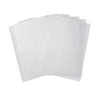 HOMOBABE de Papel de Blanco Adecuado para Trabajos de y Bocetos Creativos 60 para Dibujo y Trazado, Papel Translúcido de Diseño Artístico