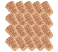 HOMOBABE Tapones de Corcho de Madera Suave Fáciles de Almacenar y Reemplazar 20 Diseño Creativo para Botellas de Vidrio y Cerveza para Manualidades y Proyectos Artesanales