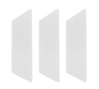 HOMOCONO 3 Piezas Placa de Fibra Cerámica de Alta Densidad 11.8x8 Pulgadas | Aislante para Cocina y Hornos, Reduce Pérdida Térmica, Mantenimiento Sencillo, Color Blanco