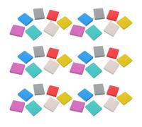 HOMOCONO 60 Unidades Borrador Flexible para Dibujo y Sombreado en Plástico y Goma de 4.5x3.5x1 Cm, Adecuado para Lápiz y Grafito en Escuela y Aula de Arte Varios estilos