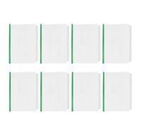 HOMOCONO Carpeta Archivadora de Plástico Verde para Archivos Tamaño A4 Superficie Anti-salpicaduras y Fácil Clasificación, Paquete de 10 Unidades Adecuado para Escuelas y Uso Personal