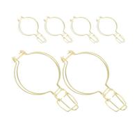 HOMOCONO Cierres de Alambre para Frascos de Vidrio, 6 Hebillas de Acero Inoxidable, Accesorio de Fijación para Recipientes Herméticos en Cocina y Tarros para Encurtidos