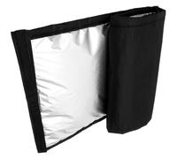 HOMOCONO Cubierta Aislante para Panal de Jardín en Tela Oxford Negra, Resistente al Agua y Fácil de Quitar, Protección Térmica para Panales de 51x41x42cm en Invierno