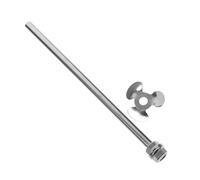 HOMOCONO Juego de Agitador de Laboratorio Pala Mezcladora de Acero Inoxidable de 3 Aspas, Resistente al Calor, Fácil Limpieza para Uso Industrial y Biológico Reutilizable