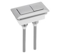HOMOCONO Pulsador Cisterna Rectangular Color Aleatorio Función de Doble Descarga Botón de Presión Abs Fácil de Operar y Resistente para Inodoro para Baño