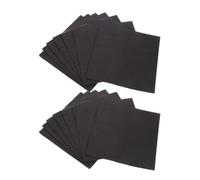 HOMOCONO Servilletas de Papel Negro para Cumpleaños y Bodas, Paquete de 25 Unidades de 15,74 Pulgadas, Suaves al Tacto y Versátiles para Eventos Obsequios