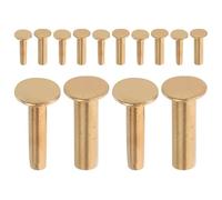 Homoyoyo 14 Pares Remaches Mango Cuchillo Acero Inoxidable Fijación Segura para Cuberteros Cocina DIY Reparación Herramientas Chef