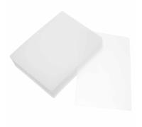 Homoyoyo 80 Piezas Cubiertas de Encuadernación Transparentes, Cubiertas de Láminas de Plástico, A4, 0,4mm, Acabado Mate, Plástico, para Documentos y Propuestas