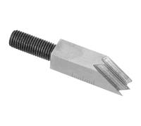 Homoyoyo Cabezal de Corte Herramienta Metálica para Cepilladora Manual de Carpintería Cuchillas de Ángulo Puntiagudo y Redondo para Cantear Cantos y Corte en Ángulos Variados Adecuado