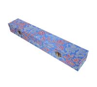 Homoyoyo Caja de Embalaje para Abanico de Obsequio Caja para Guardar Ventiladores Contenedor para Ventilador de Mano para Guardar y Exhibir Abanicos de Estilo Chino Hecha de Material