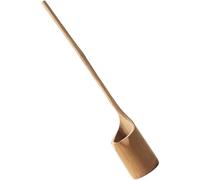 Homoyoyo Cucharón de Bambú para Cocina Mango Largo, Utensilio Práctico para Servir Vino y Transferir Líquidos Hogar, Adecuado para Uso en Cocina