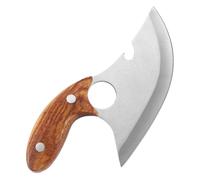 Homoyoyo Cuchillo Pelador de Acero Inoxidable Mango Blanco Antióxido y Agarre Confortable, Recomendado para Uso en Cocina de Hogar