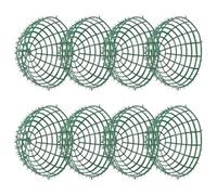 Homoyoyo Estructura de Bola Floral de Plástico 25 CM 4 Piezas Marco para Arreglo Floral Soporte para Bolas de Césped Artificial Accesorio para Decoración de Bodas y Hogar