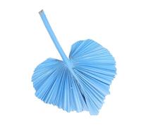 Homoyoyo Hoja de Palma Seca Abanico de Hojas de Palma Secas Azul, Palm Leaf, Decorativo, Natural, para Boda y Fiesta de Vino, Decorar Tu Espacio