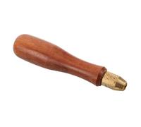 Homoyoyo Mango de Madera para Limas de Latón para Limas de Aguja Sierra Diseño Ergonómico Fácil Instalación y Reemplazo