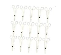 Homoyoyo Pinzas de Plástico y Silicona para Piercing de Nariz y Labio, 15 Piezas Desechables Embalaje Individual, Fuertes y Diseñadas para Aliviar en Perforaciones