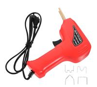 Homoyoyo Pistola de Soldadura de Plástico 100w 4 Tipos de Grapas y Pinza para Reparación de Parachoques, Kit Profesional para Soldadora de Plásticos y Reparación