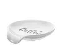 Homoyoyo Soporte, Cuchara Cocina de de Color de Cerámica para Blanco Fácil de Limpiar Elegante y para Uso Personal y Decoración del Hogar